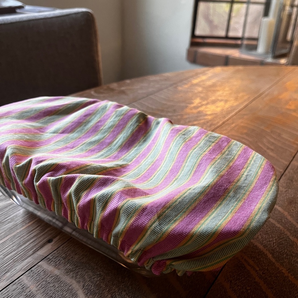 Handmade reversible loaf pan cover 🍞